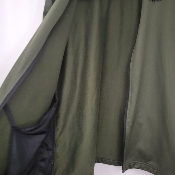 AND1 Track Jacket Green Full Zip Men’s Med. Basketball athletic sportswear EUC - Picture 7 of 10